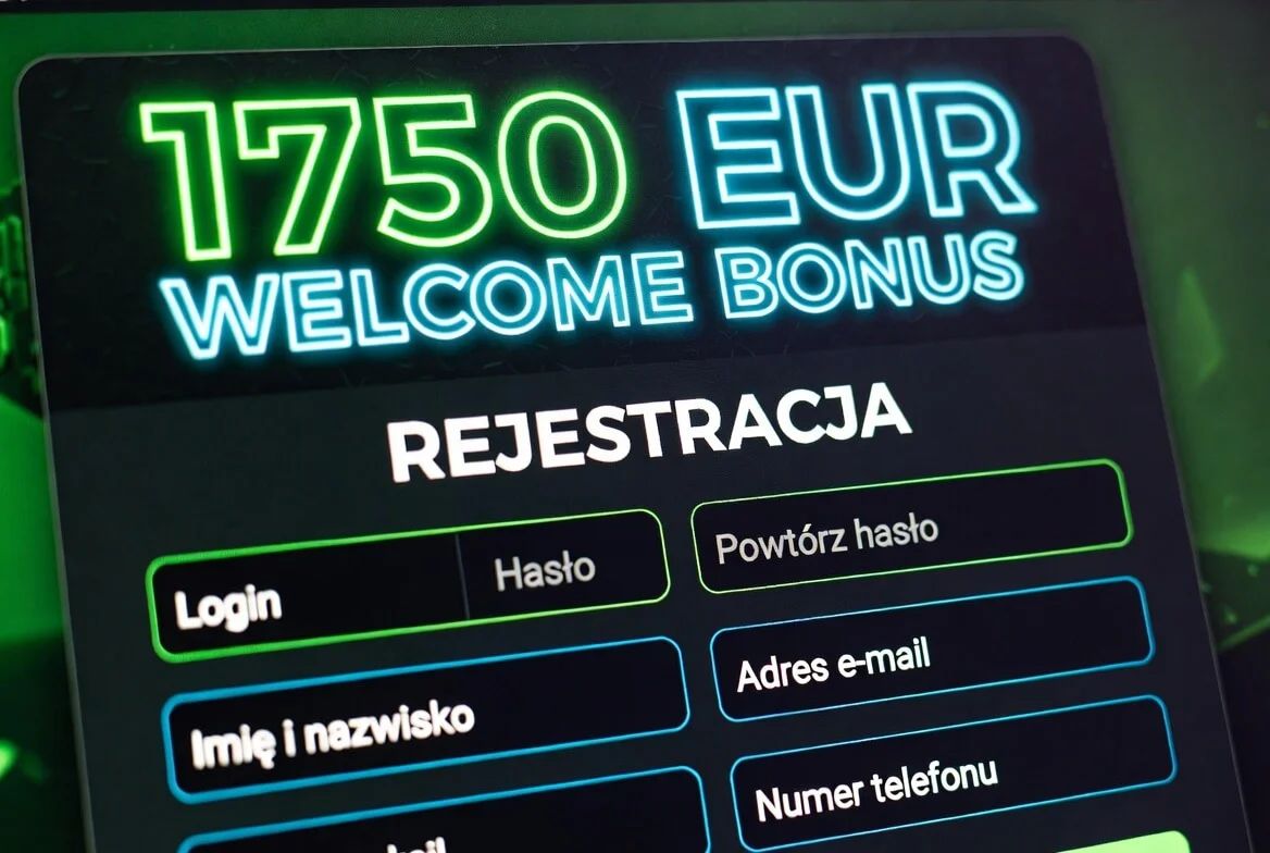 Rejestracja konta i odbiór bonusu powitalnego w AMPM Casino